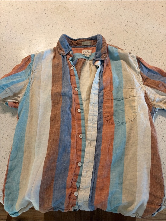 J. Crew Other - J Crew linen button up shirt size S